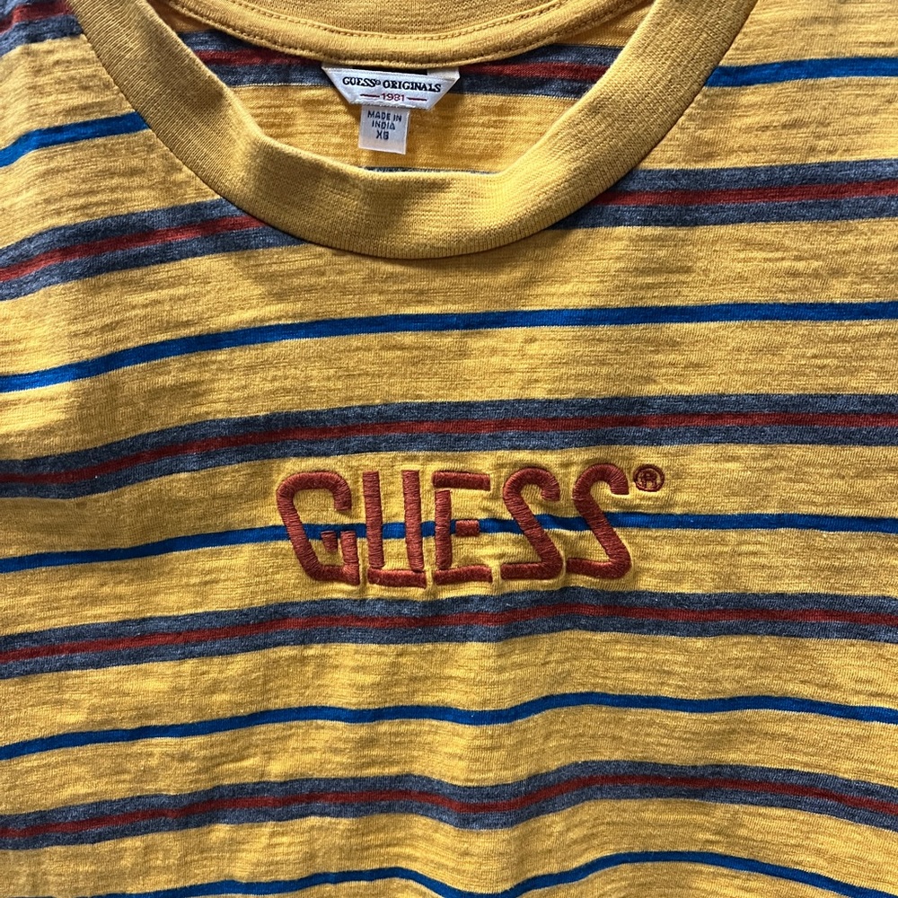 Guess Originals Retro Stripes Crop
